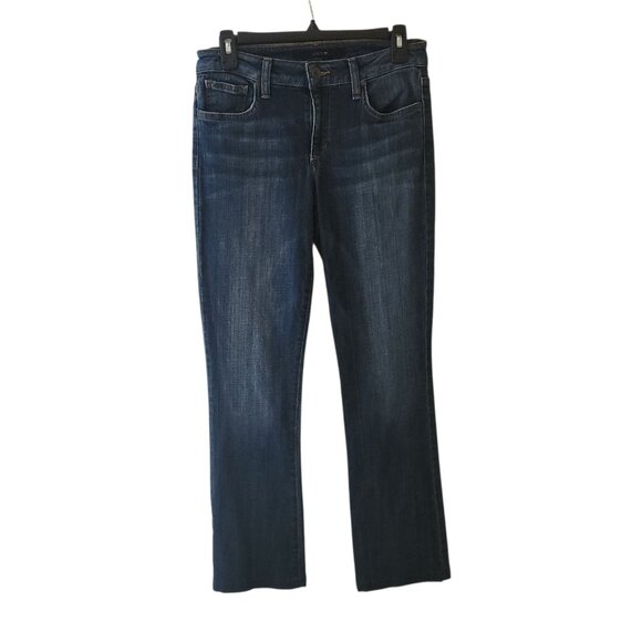 Joe's Jeans Mid-Rise Boot Cut Lilly Blue Stretch Womens Size 27 (29x29) - Picture 1 of 16